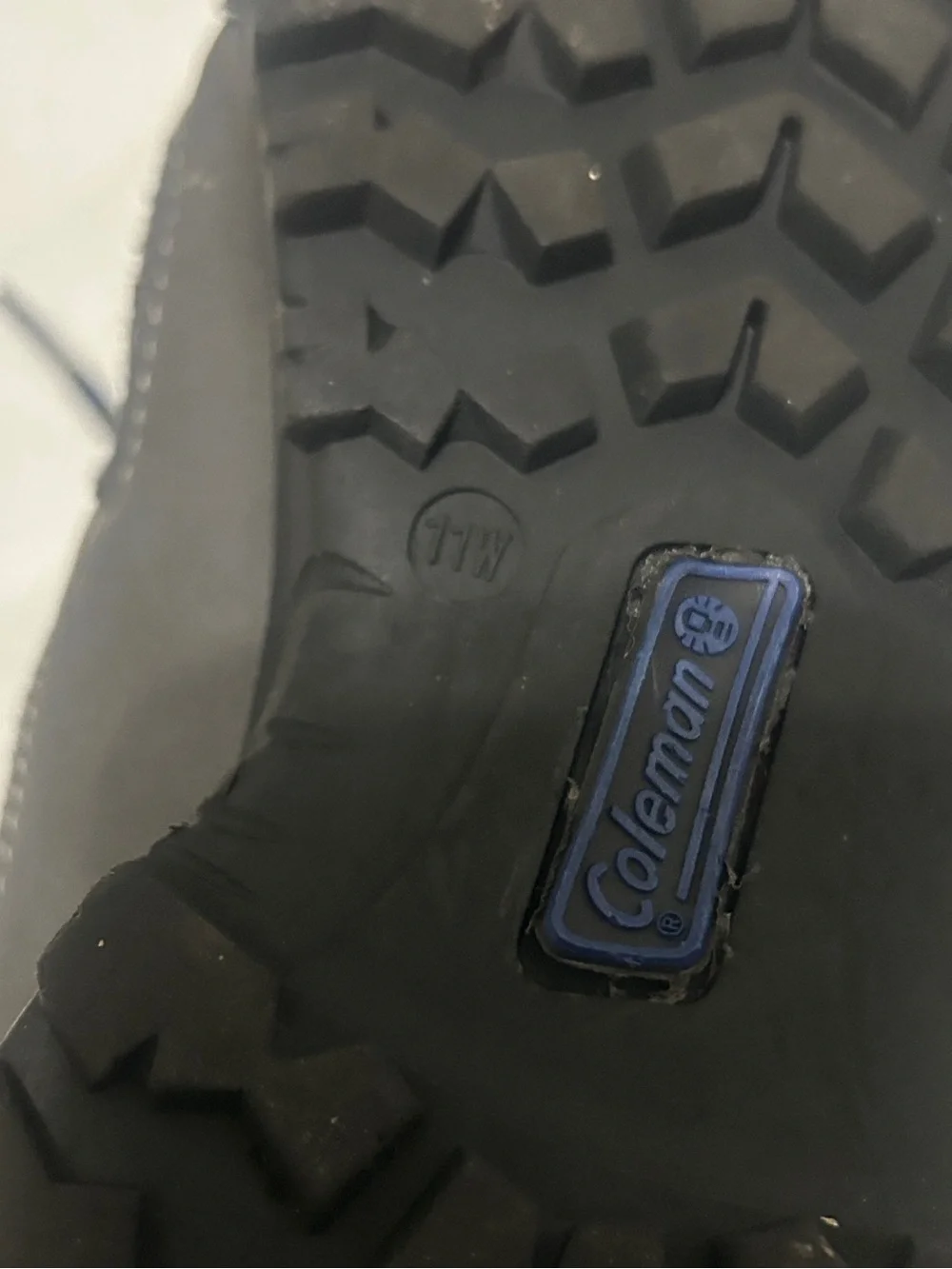 Coleman Men's Black and Gray Hiking Boots